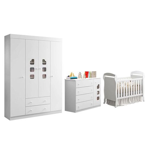 Conjunto Quarto de Bebê Completo Lívia Phoenix Baby